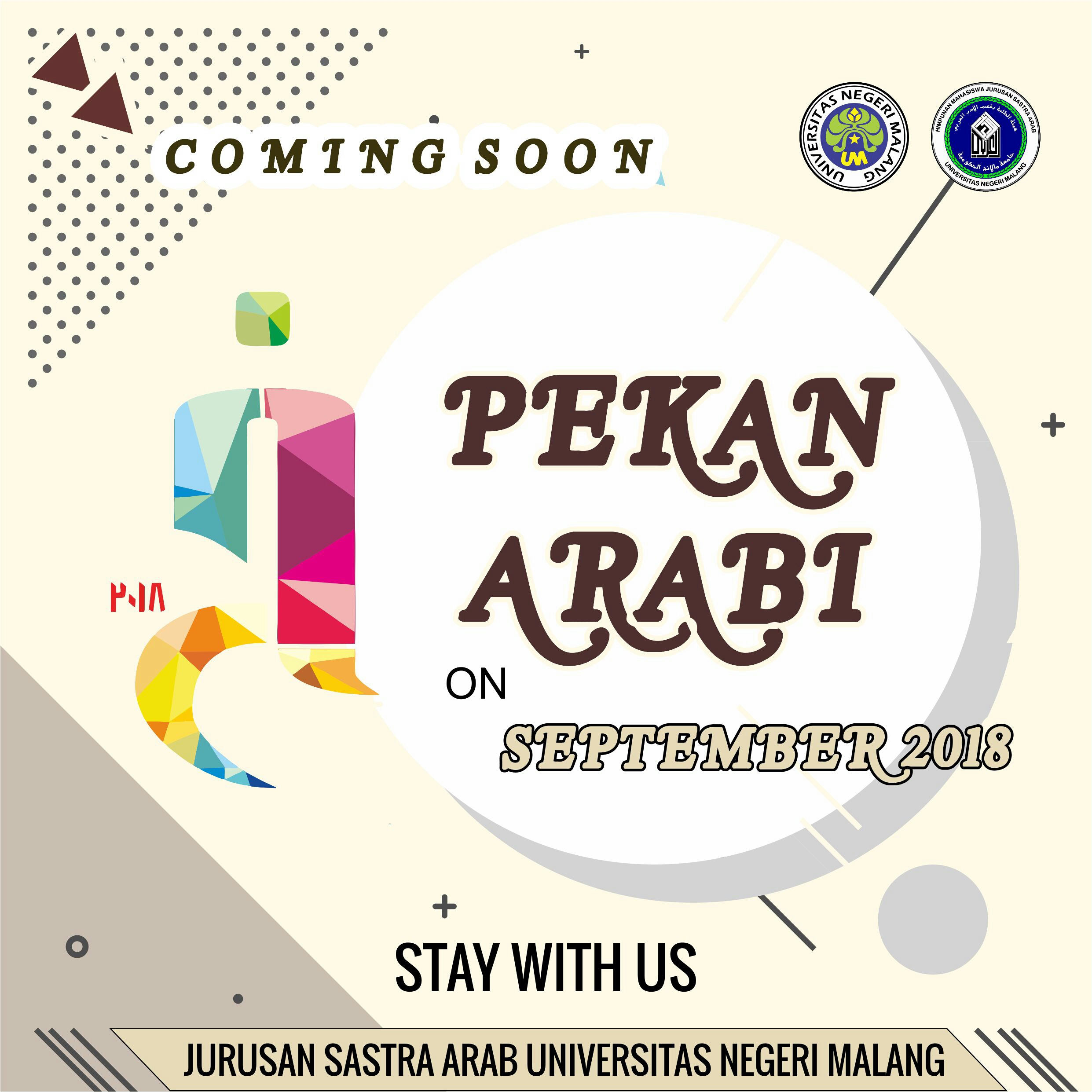 Coming Soon Pekan Arabi 2018, Pencetak Generasi Cinta Bahasa Arab Kini dan Nanti