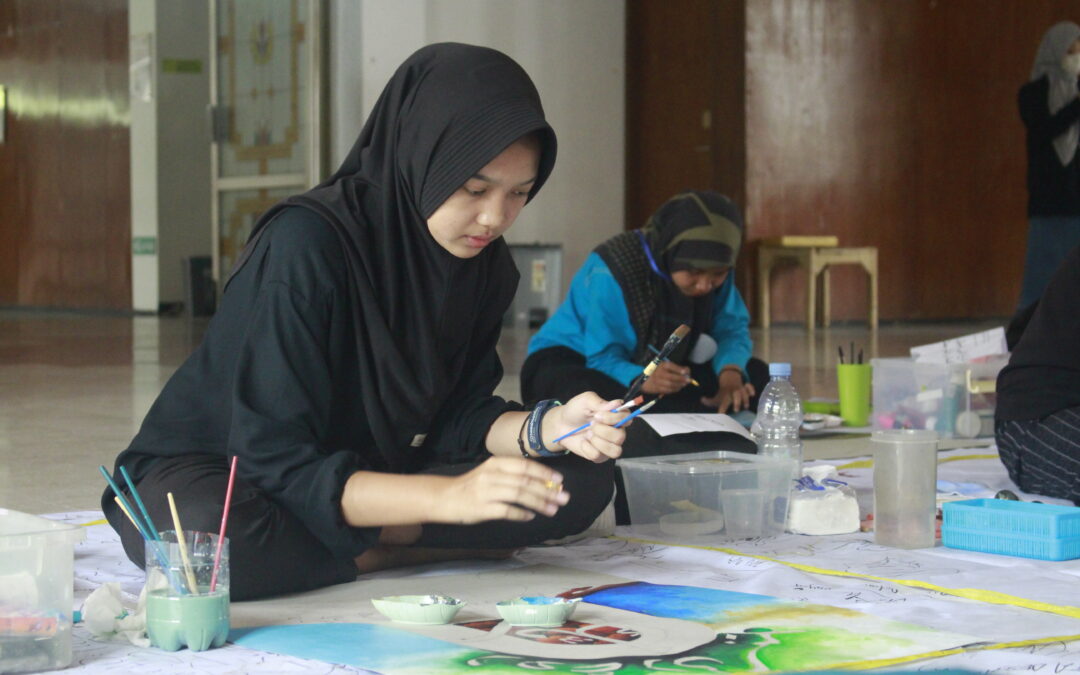 MENJAGA TRADISI DAKWAH ISLAMI, MAHRAJAN ARABI UM GELAR LOMBA KALIGRAFI