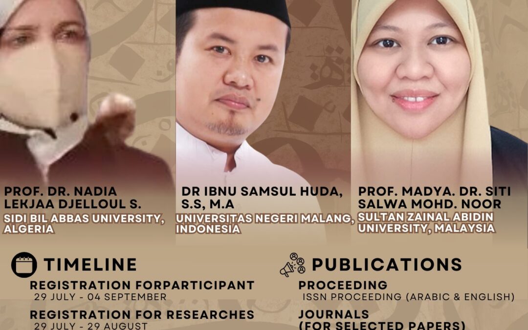 Call For Paper 3rd International Student Conference on Arabic Language and Teaching 2024