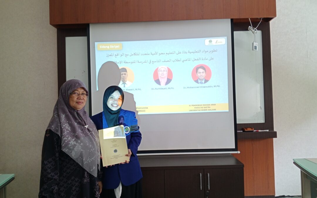 Mahasiswa Departemen Sastra Arab UM Kembangkan “SAMIL”: Bahan Ajar Multiliterasi Terintegrasi Augmented Reality pada Materi Fi’il Madli