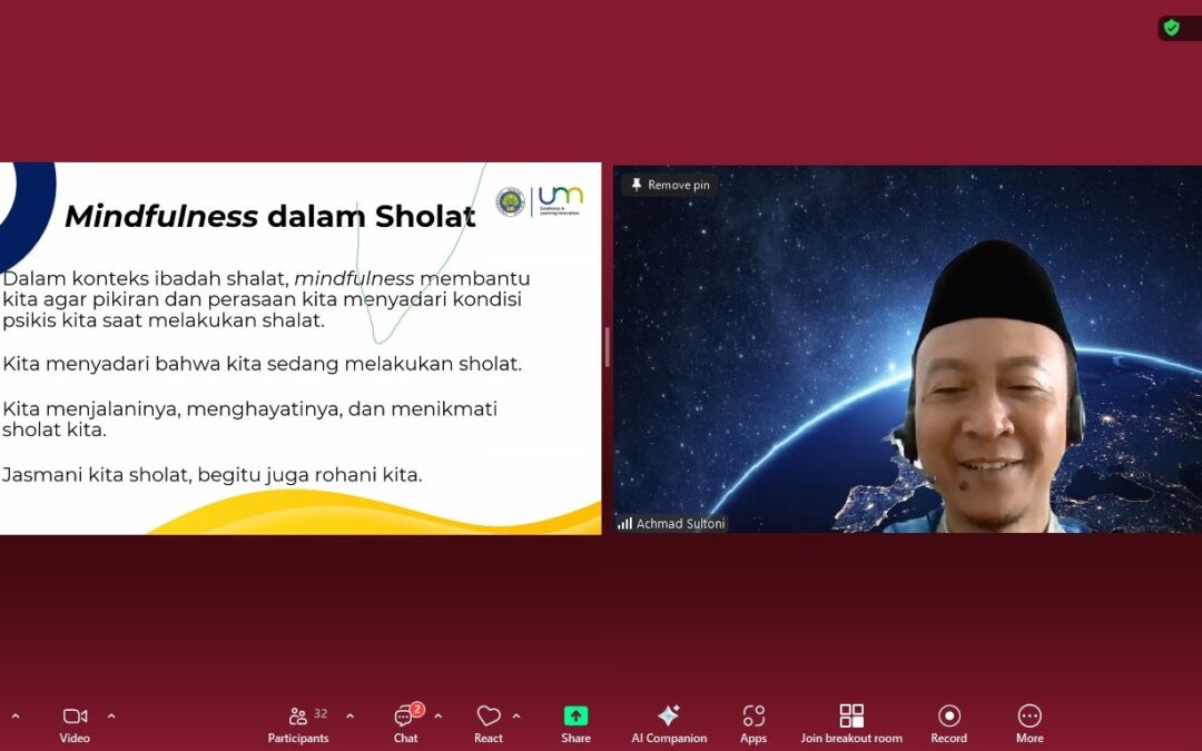 Kajian Mindfulness dalam Sholat: Upaya Menguatkan Kesadaran Spiritual di Lingkungan Akademik